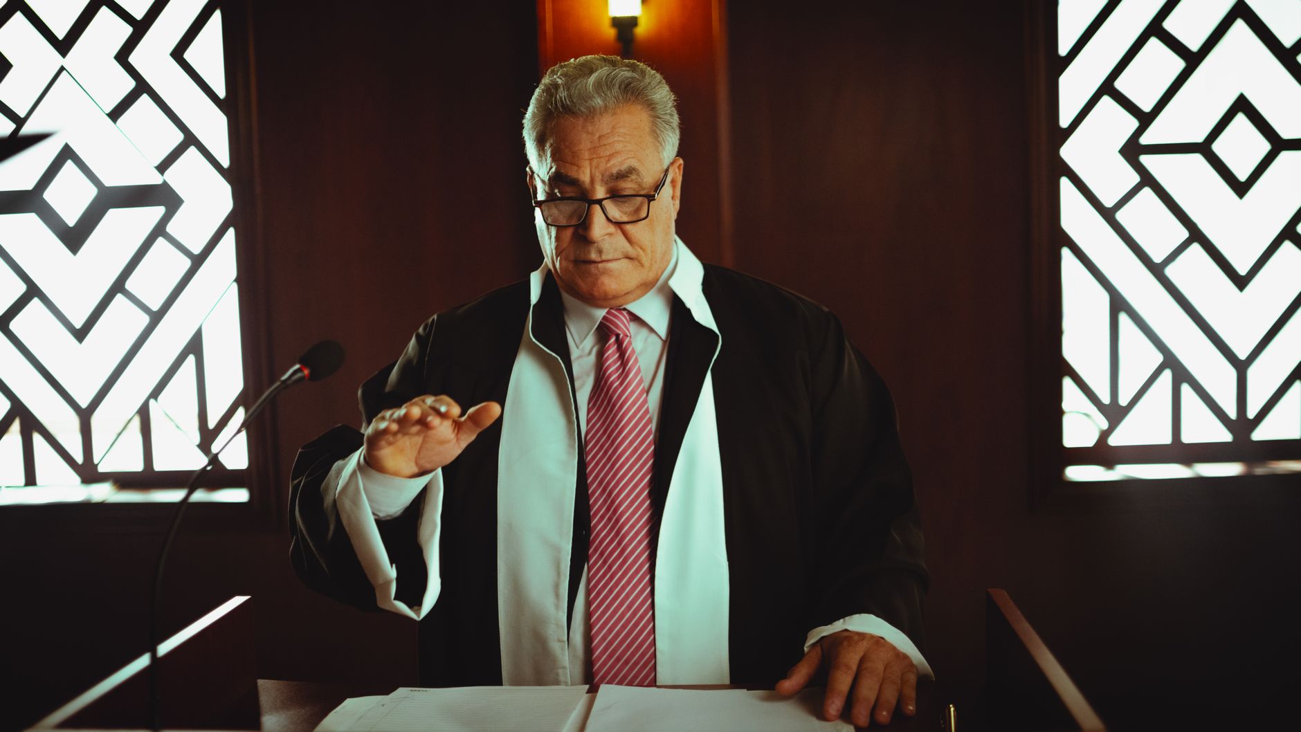 defense attorney courtroom