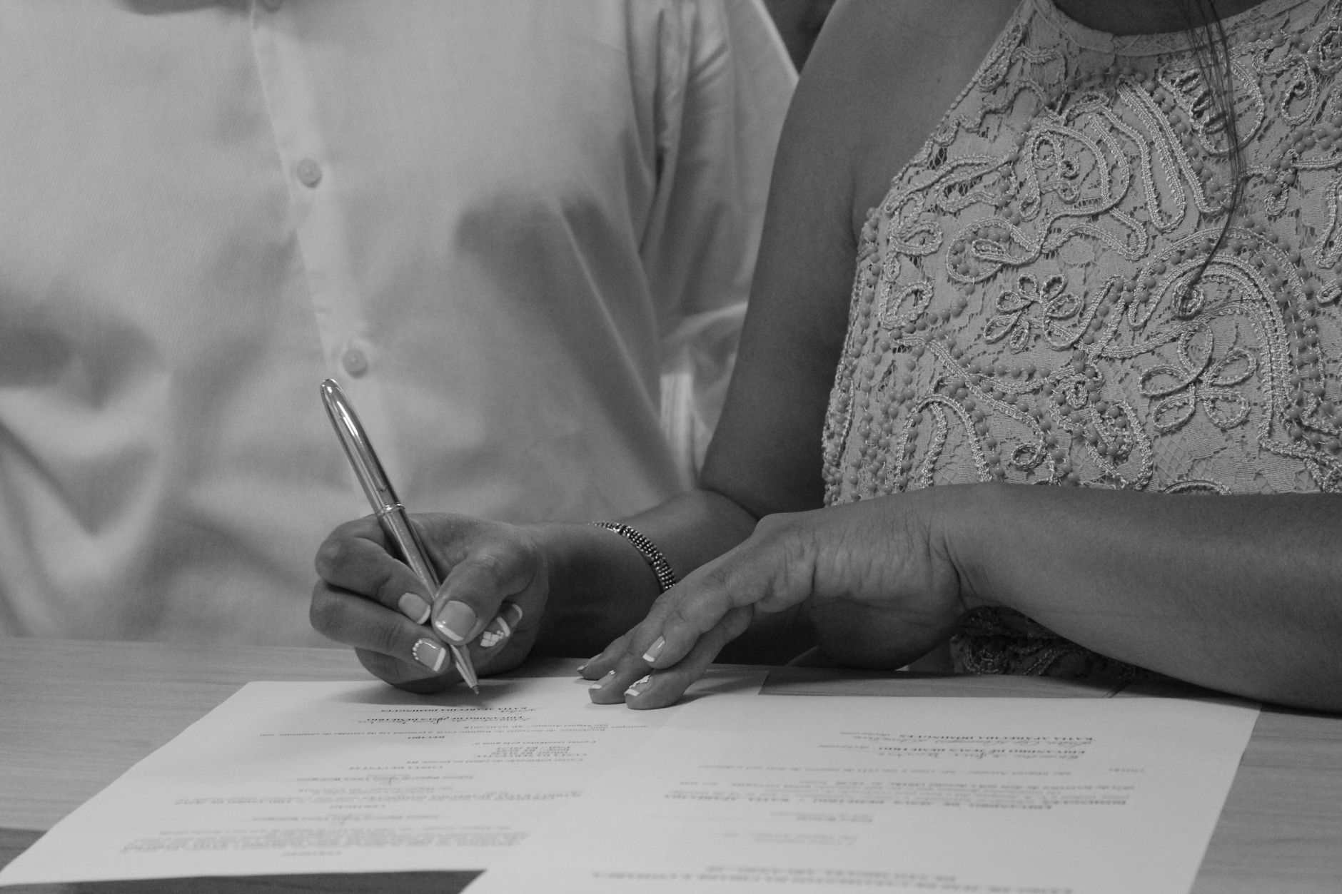 treaty signing document